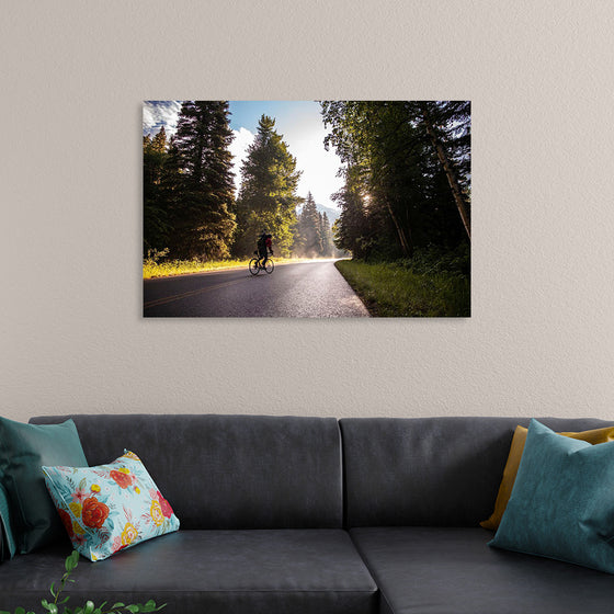 "Biking Going to the Sun Road"