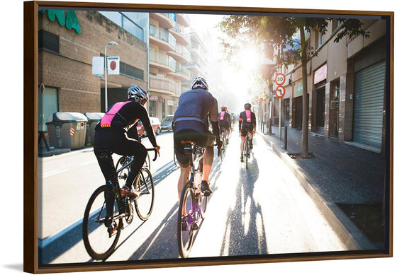 "Biking Buddies Through the City"