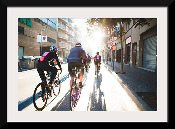 "Biking Buddies Through the City"