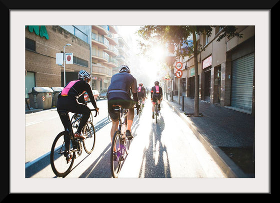 "Biking Buddies Through the City"