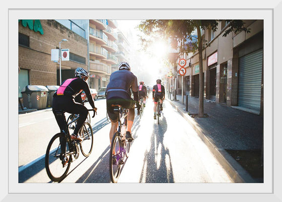 "Biking Buddies Through the City"