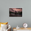 "Male bicycling along a treed road in Ooty"