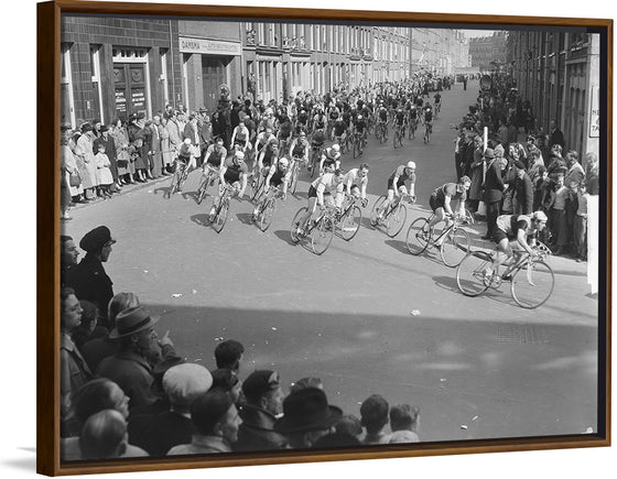 "Ronde van Albert Cuypstraat in de bocht profs, Bestanddeelnr", Van Oorschot/ Anefo