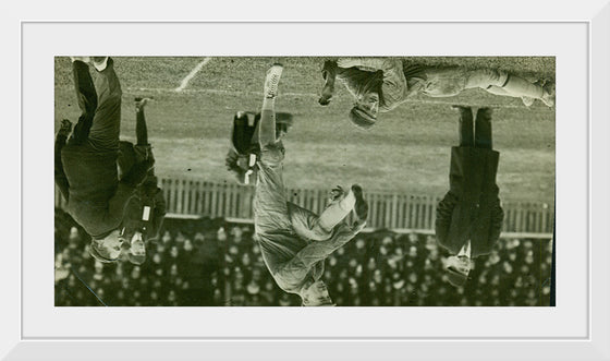 "Jack Maynard, Captain of the Varsity Rugby Team, Kicks Winning Goal for the Rugby Football Dominion Championship (1910)"