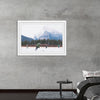 "Children Playing Ice Hockey in Banff National Park"