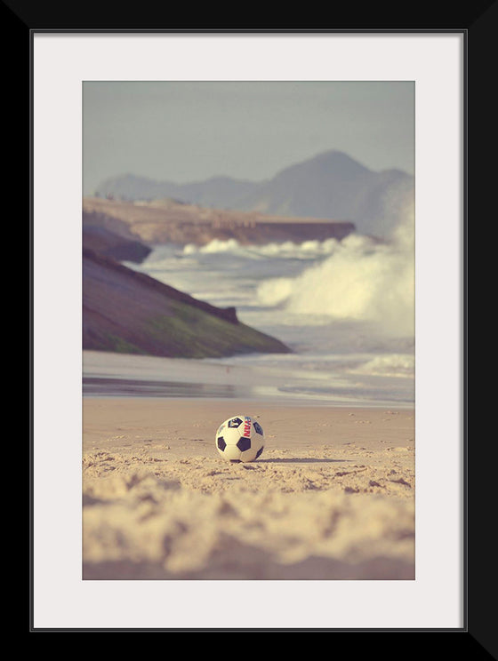 "Soccer on the beach"