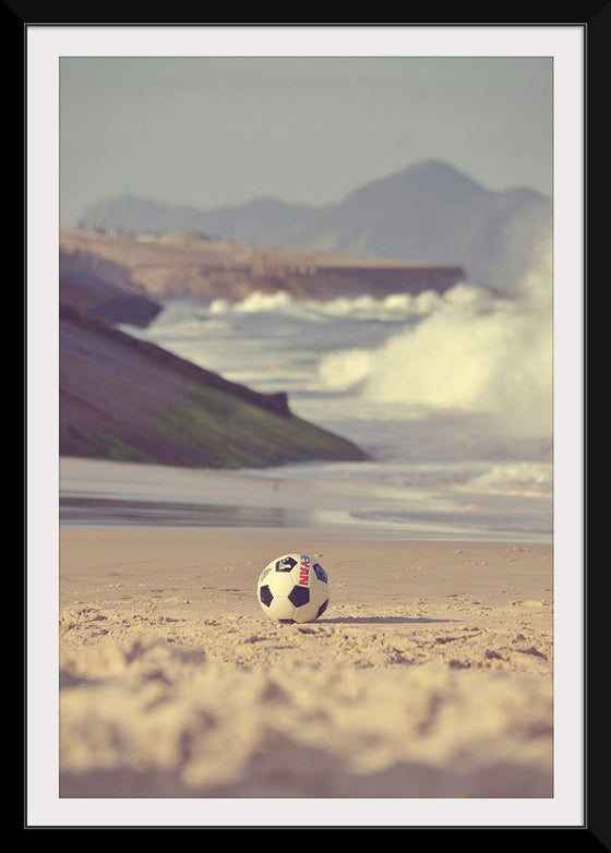 "Soccer on the beach"