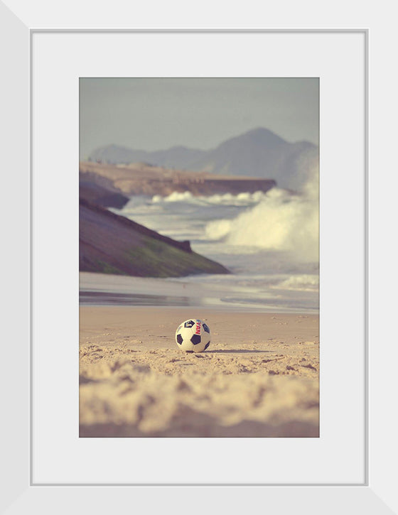 "Soccer on the beach"