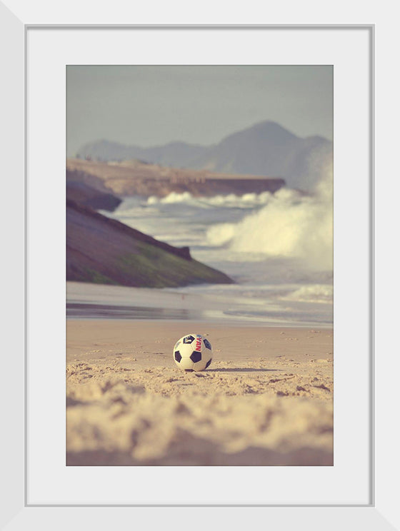 "Soccer on the beach"