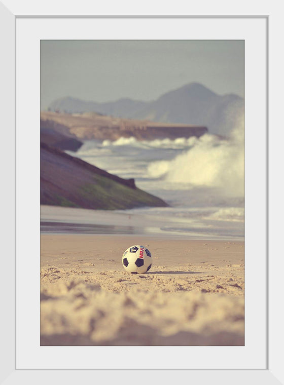 "Soccer on the beach"