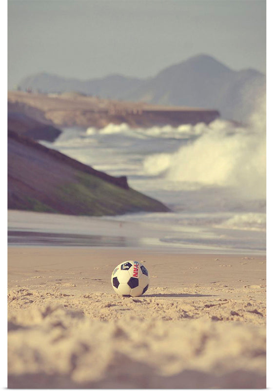 "Soccer on the beach"