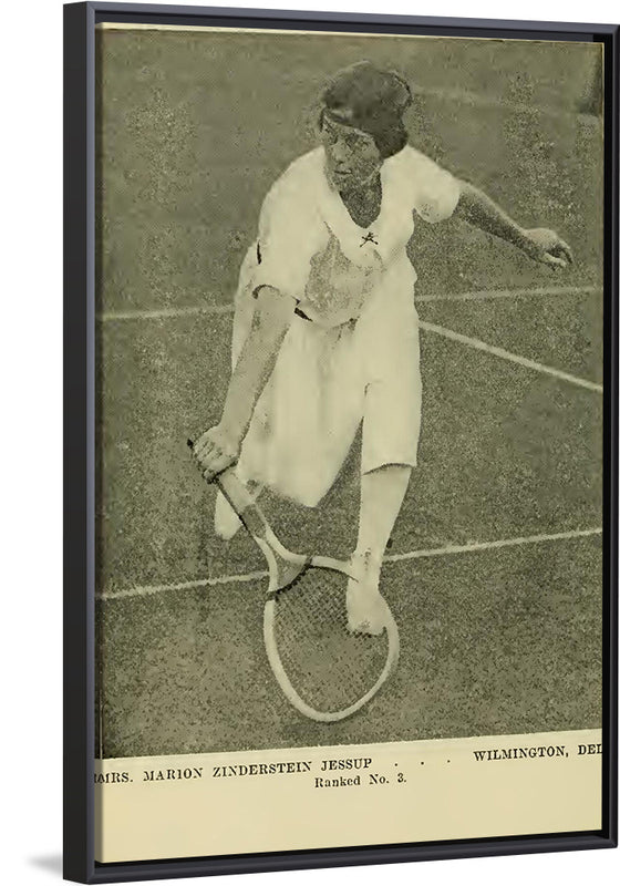 "Marion Zinderstein Jessup - Spalding's tennis annual"