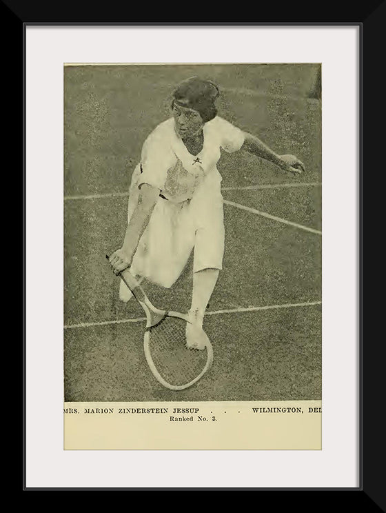 "Marion Zinderstein Jessup - Spalding's tennis annual"