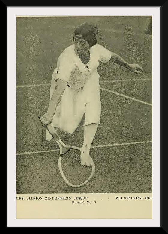 "Marion Zinderstein Jessup - Spalding's tennis annual"