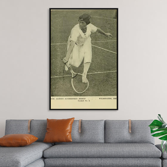 "Marion Zinderstein Jessup - Spalding's tennis annual"