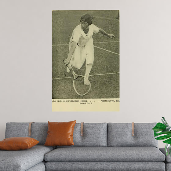 "Marion Zinderstein Jessup - Spalding's tennis annual"