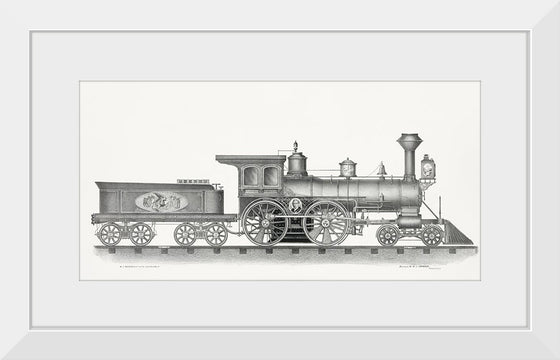 "Railroad engine (1874)", W.J. Morgan & Co.