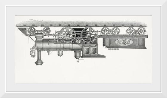 "Railroad engine (1874)", W.J. Morgan & Co.