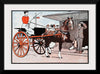 "Woman in a Horse Carriage",  Edward Penfield