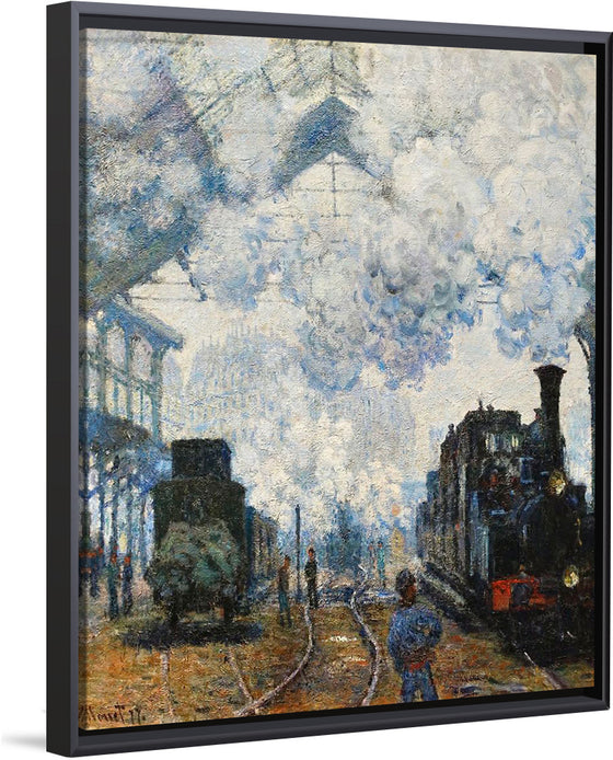 "Arrival of the Normandy Train", Claude Monet