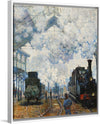 "Arrival of the Normandy Train", Claude Monet