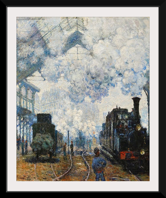"Arrival of the Normandy Train", Claude Monet