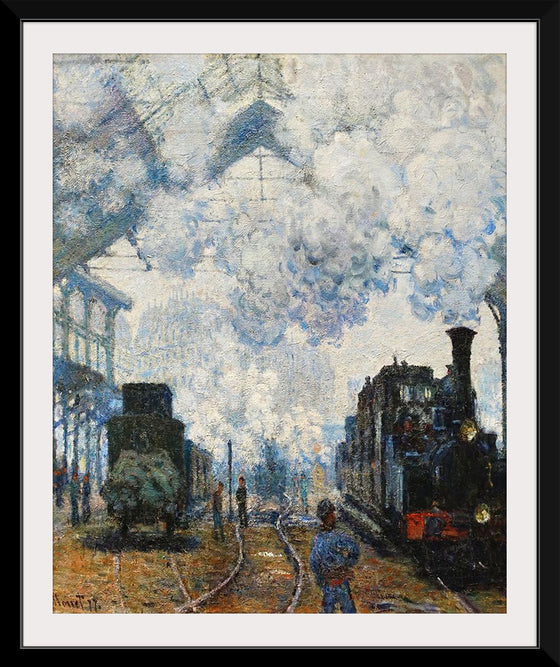 "Arrival of the Normandy Train", Claude Monet