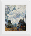 "Arrival of the Normandy Train", Claude Monet