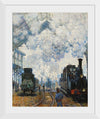 "Arrival of the Normandy Train", Claude Monet