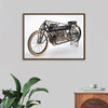 "Motorcycle, Curtiss V-8"