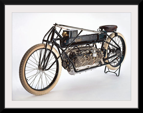 "Motorcycle, Curtiss V-8"