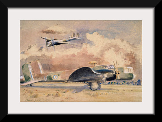 "Whitley Bombers Sunning (1940)", Paul Nash