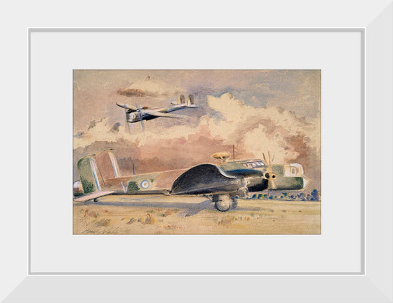 "Whitley Bombers Sunning (1940)", Paul Nash