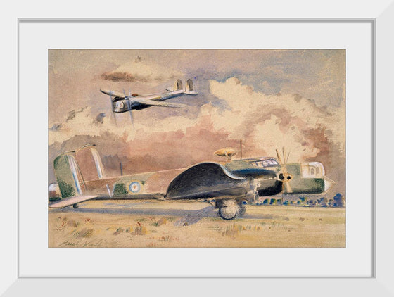 "Whitley Bombers Sunning (1940)", Paul Nash