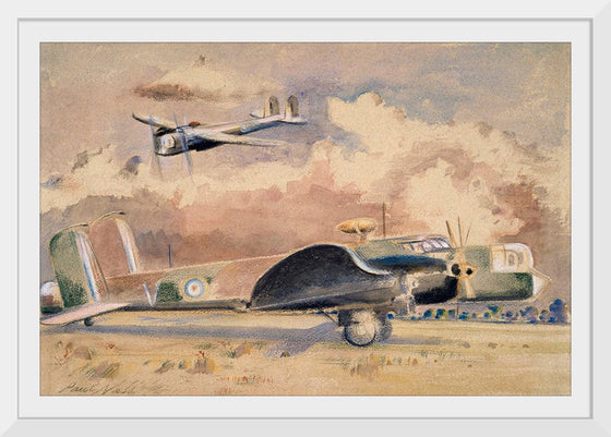 "Whitley Bombers Sunning (1940)", Paul Nash