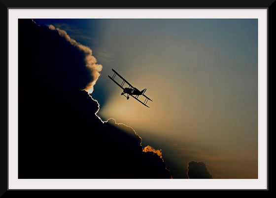 "Propeller Plane in the Sky"