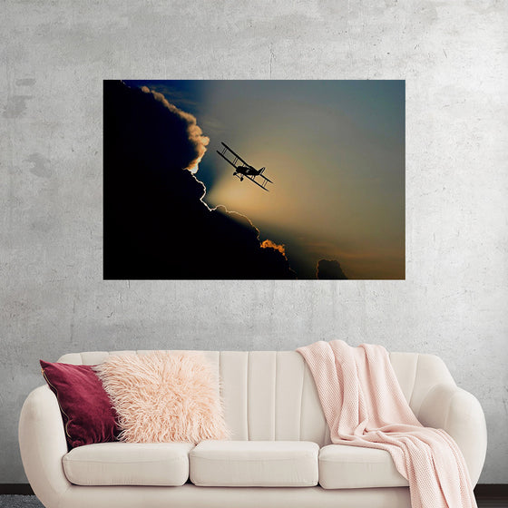 "Propeller Plane in the Sky"