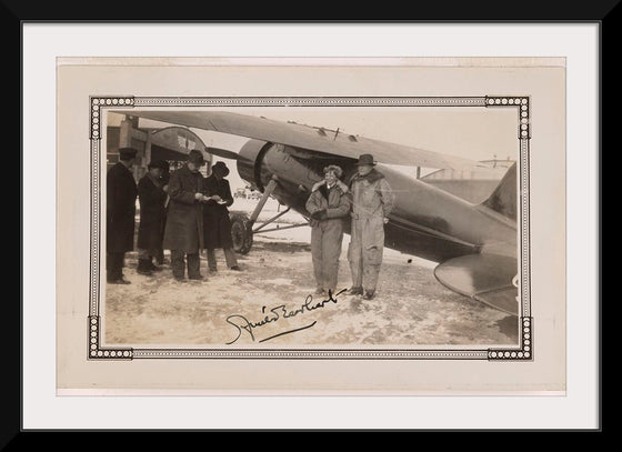 "Amelia Earhart and George Putnum"