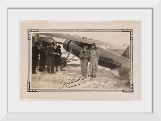 "Amelia Earhart and George Putnum"