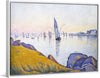 "Evening Calm, Concarneau, Opus 220 (Allegro Maestoso) (1891)", Paul Signac