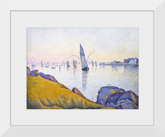 "Evening Calm, Concarneau, Opus 220 (Allegro Maestoso) (1891)", Paul Signac