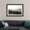 "Gondola Moored at Dock"