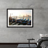 "Gondola Moored at Dock"