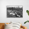 "View of USS ARIZONA taken from Manhattan Bridge"