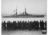 "The Leader Arizona Passing 96th Street Pier in Great Naval Review at New York City., (ca. 1918)"