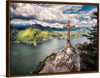 "Wooden Cross on a Hill"