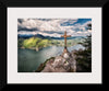 "Wooden Cross on a Hill"