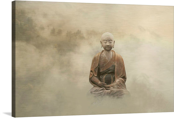 Immerse yourself in the serene tranquility encapsulated in our exclusive “Buddha” print. This exquisite piece of art, with its ethereal tones and textures, invites a sense of calm and introspection into any space. The Buddha, depicted in a meditative pose against a backdrop of misty hues, serves as a timeless reminder of inner peace and the art of mindfulness.