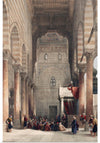 "Interior of the Mosque of the Metwalys (Metwalis) (1796-1864)", David Roberts