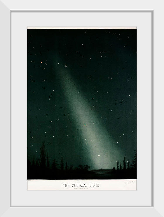 "The Zodical Light", E.L. Trouvelot